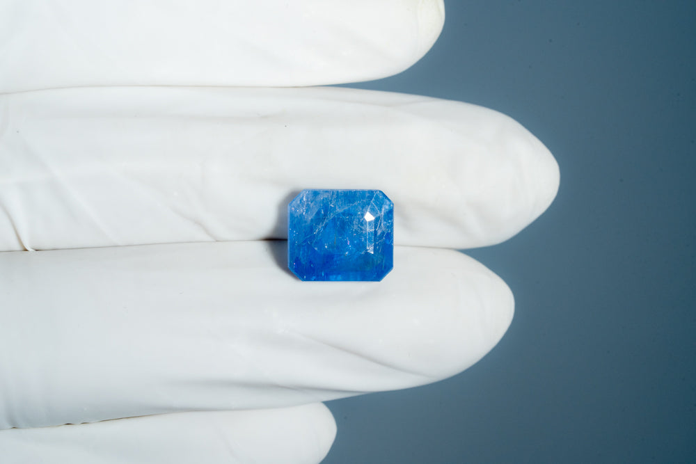 Natural Blue Sapphire (Neelam) 7.02 Carats