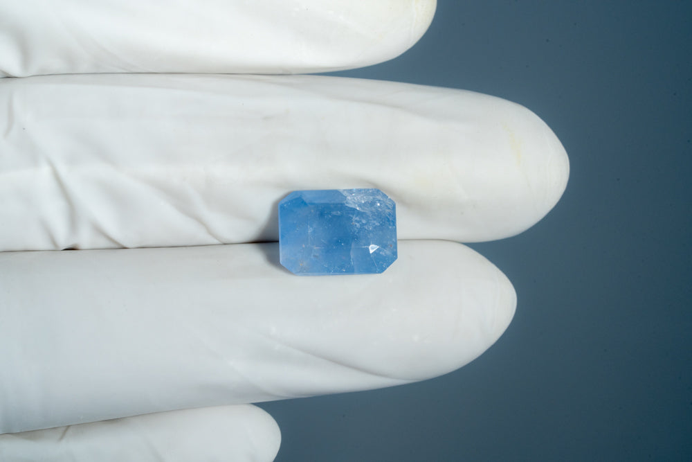 Natural Blue Sapphire (Neelam) 7.40 Carats