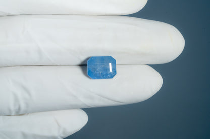 Natural Blue Sapphire (Neelam) 6.29 Carats