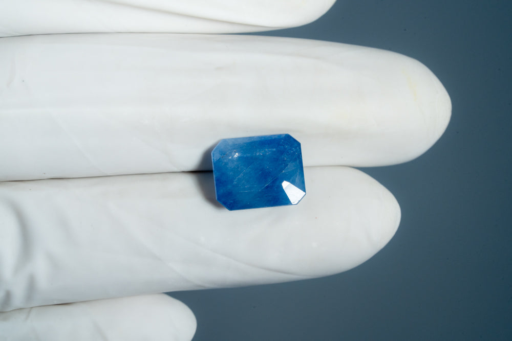 Natural Blue Sapphire (Neelam) 7.84 Carats