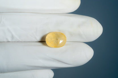 Natural Yellow Sapphire (Pukhraj) 8.77 Carats