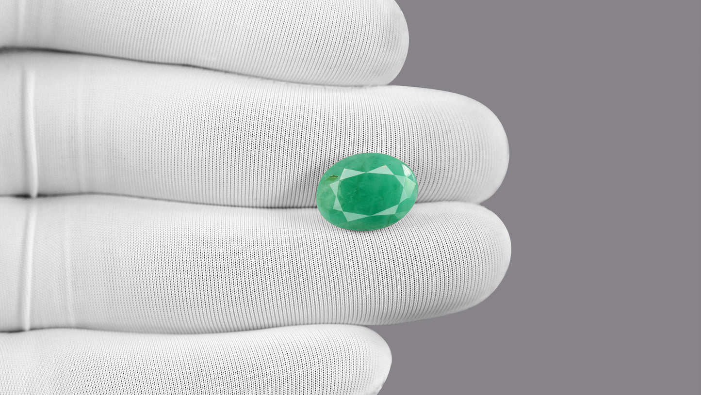 Natural Zambian Emerald (Panna) 8.03 Carats