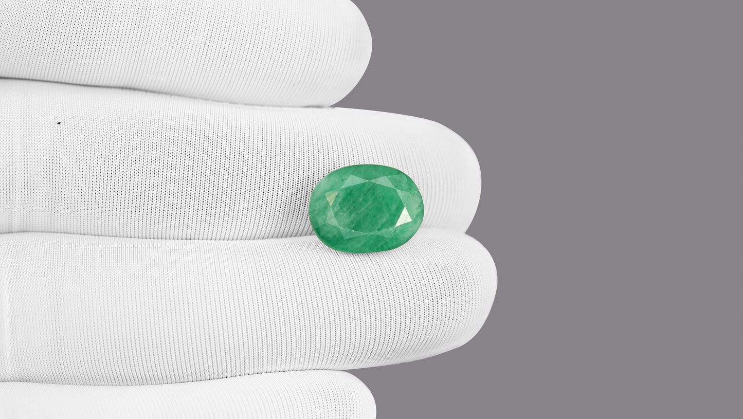 Natural Zambian Emerald (Panna) 7.69 Carats