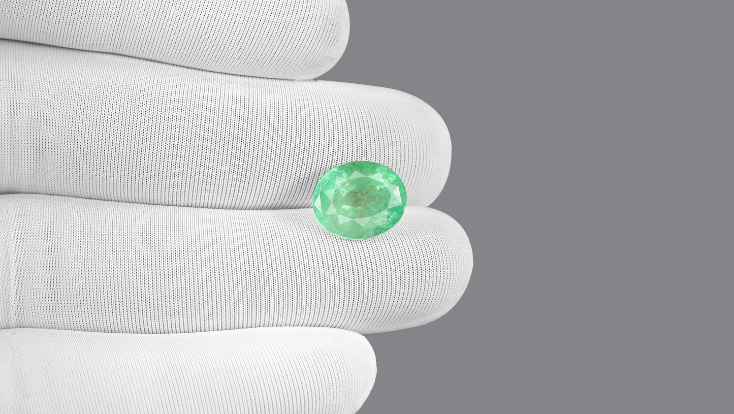 Natural Columbian Emerald (Panna) 5.49 Carats