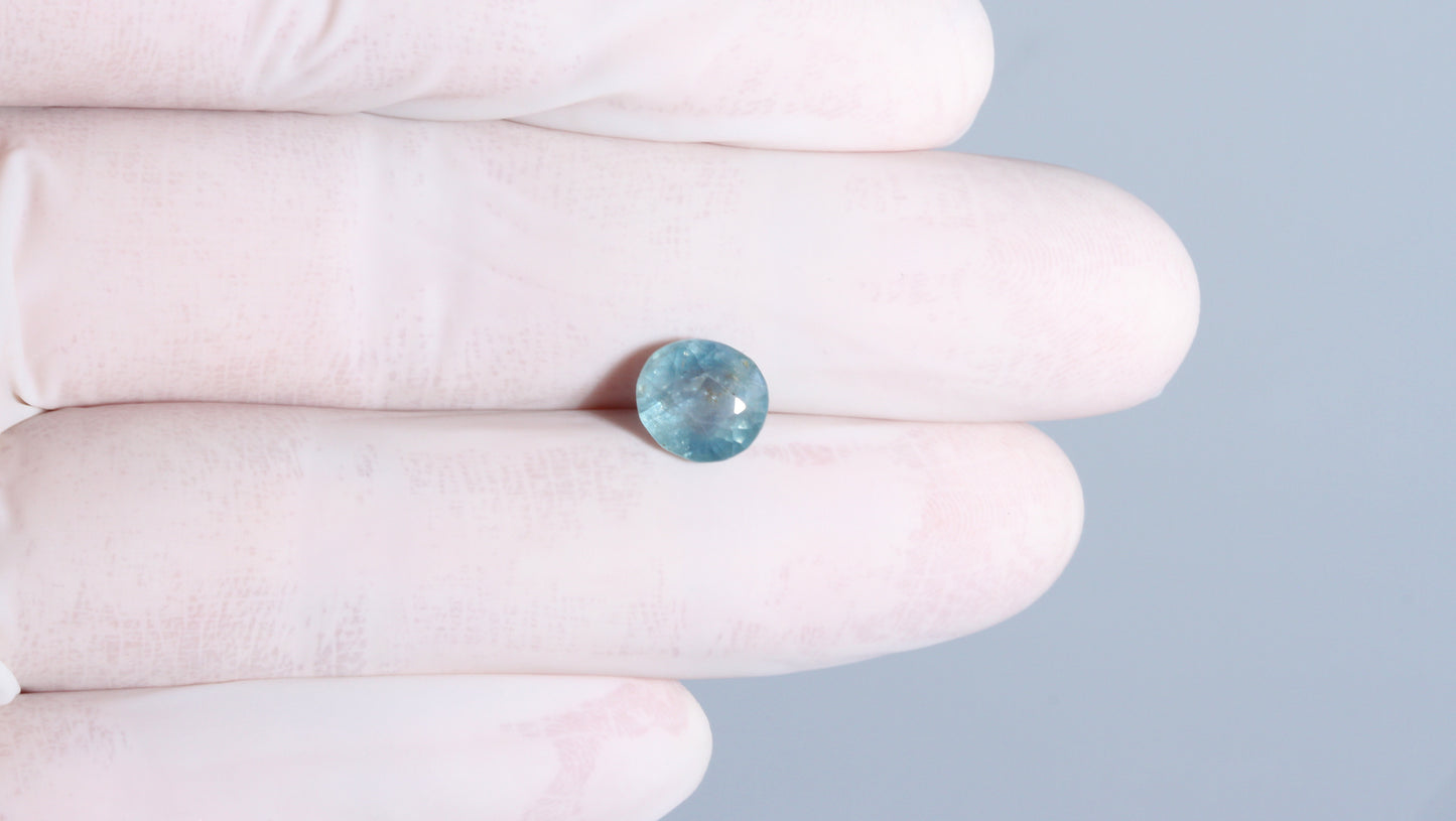 Natural Blue Sapphire (Neelam) 3.01 Carats