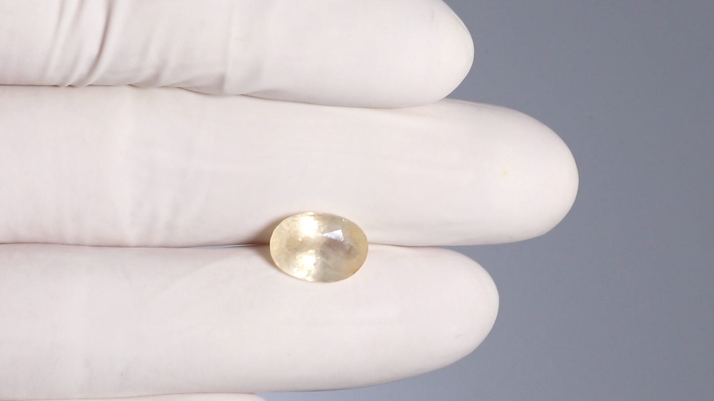 Natural Yellow Sapphire (Pukhraj) 5.00 Carats