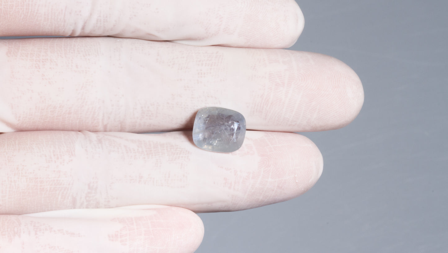 Natural Blue Sapphire (Neelam) 4.87 Carats