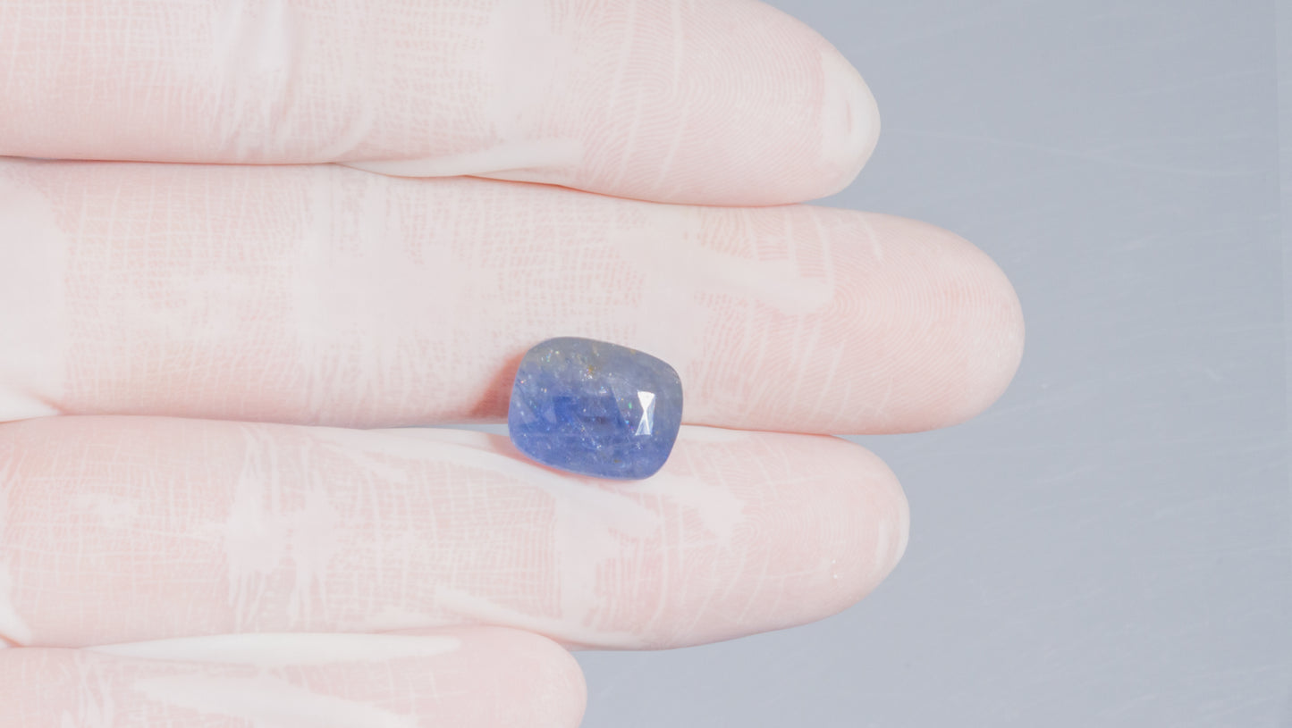 Natural Blue Sapphire (Neelam) 10.97 Carats