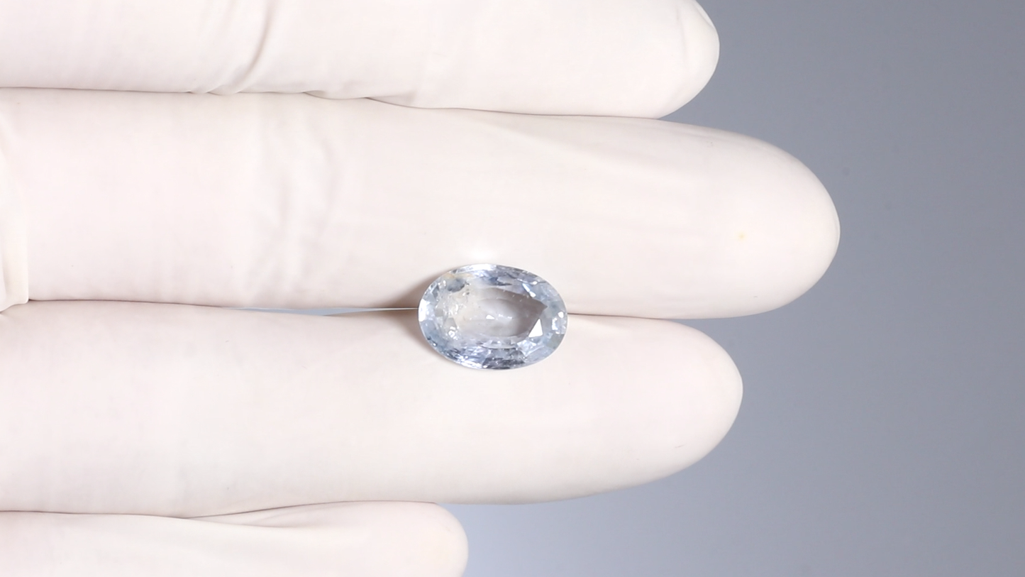 Natural Blue Sapphire (Neelam) 6.03 Carats