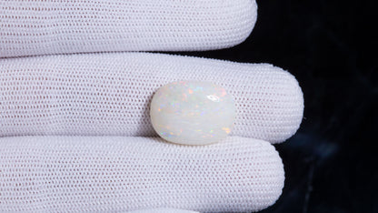 Natural Australian White Fire Opal 12.71 Carats