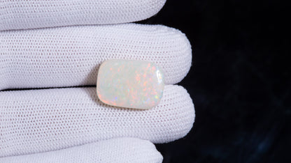 Natural Australian White Fire Opal 12.01 Carats