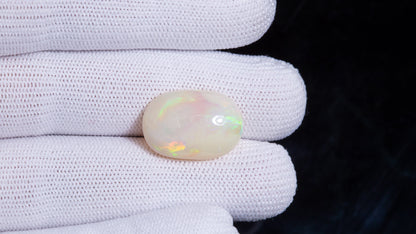 Natural Australian White Fire Opal 15.69 Carats