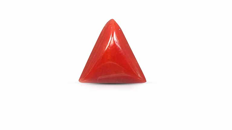 Natural Italian Red Coral (Moonga) 5.12 Carats
