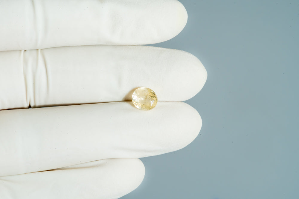 Natural Yellow Sapphire (Pukhraj) 2.87 Carats