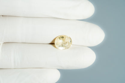 NATURAL YELLOW SAPPHIRE (PUKHRAJ) 6.55 CARATS