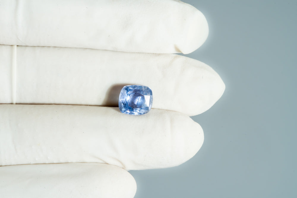 Natural Blue Sapphire (Neelam) 4.31 Carats