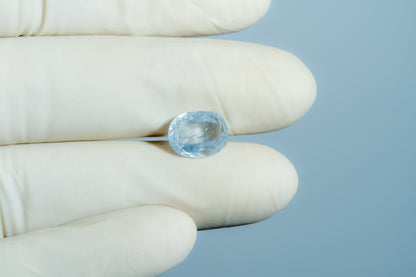 Natural Blue Sapphire (Neelam) 6.52 Carats