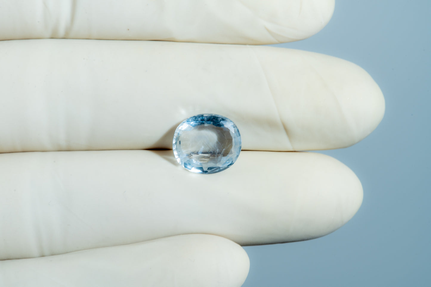 Natural Blue Sapphire (Neelam) 4.76 Carats