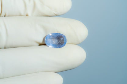 Natural Blue Sapphire (Neelam) 5.77 Carats