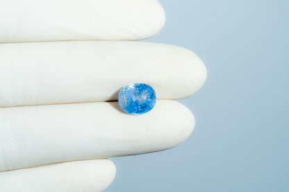 Natural Blue Sapphire (Neelam) 6.16 Carats