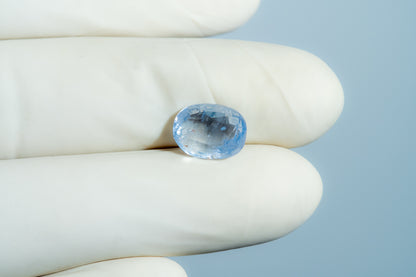 Natural Blue Sapphire (Neelam) 5.56 Carats