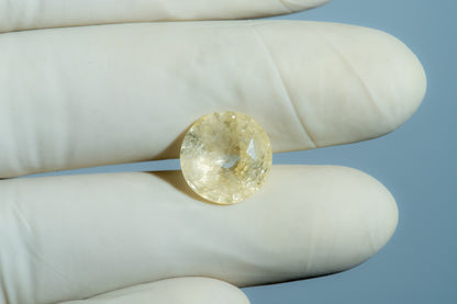 Natural Yellow Sapphire (Pukhraj) 10.36 Carats
