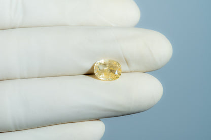 Natural Yellow Sapphire (Pukhraj) 4.90 Carats