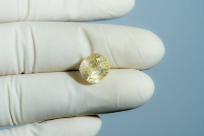 Natural Yellow Sapphire (Pukhraj) 9.20 Carats