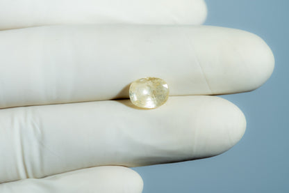 Natural Yellow Sapphire (Pukhraj) 4.85 Carats