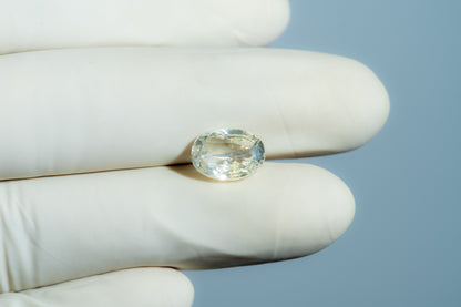Natural Yellow Sapphire (Pukhraj) 5.93 Carats