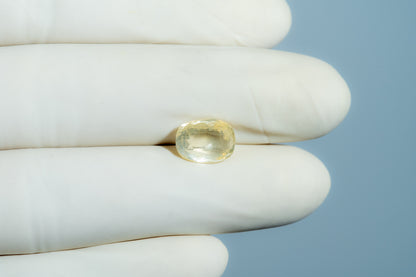 Natural Yellow Sapphire (Pukhraj) 5.83 Carats
