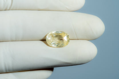 Natural Yellow Sapphire (Pukhraj) 9.47 Carats