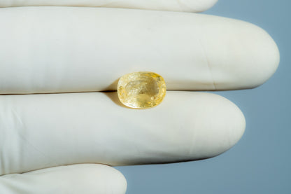 Natural Yellow Sapphire (Pukhraj) 4.70 Carats