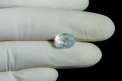 NATURAL WHITE SAPPHIRE 7.65 CARATS