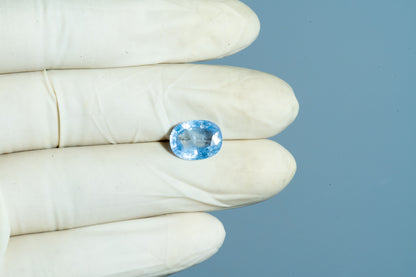 Natural Blue Sapphire (Neelam) 5.01 Carats