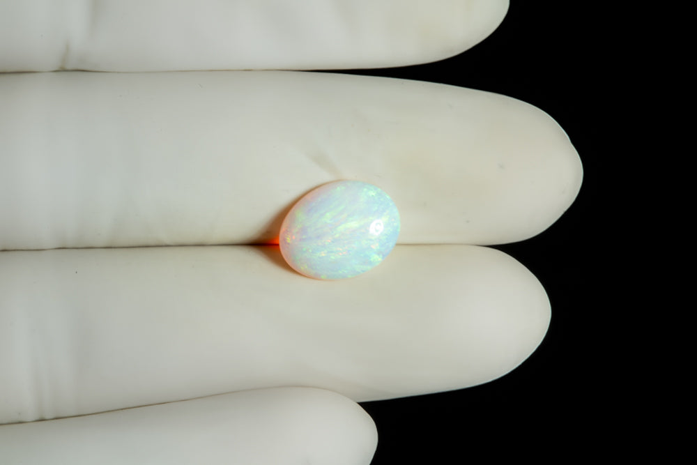 Natural Australian White Fire Opal 3.08 Carats