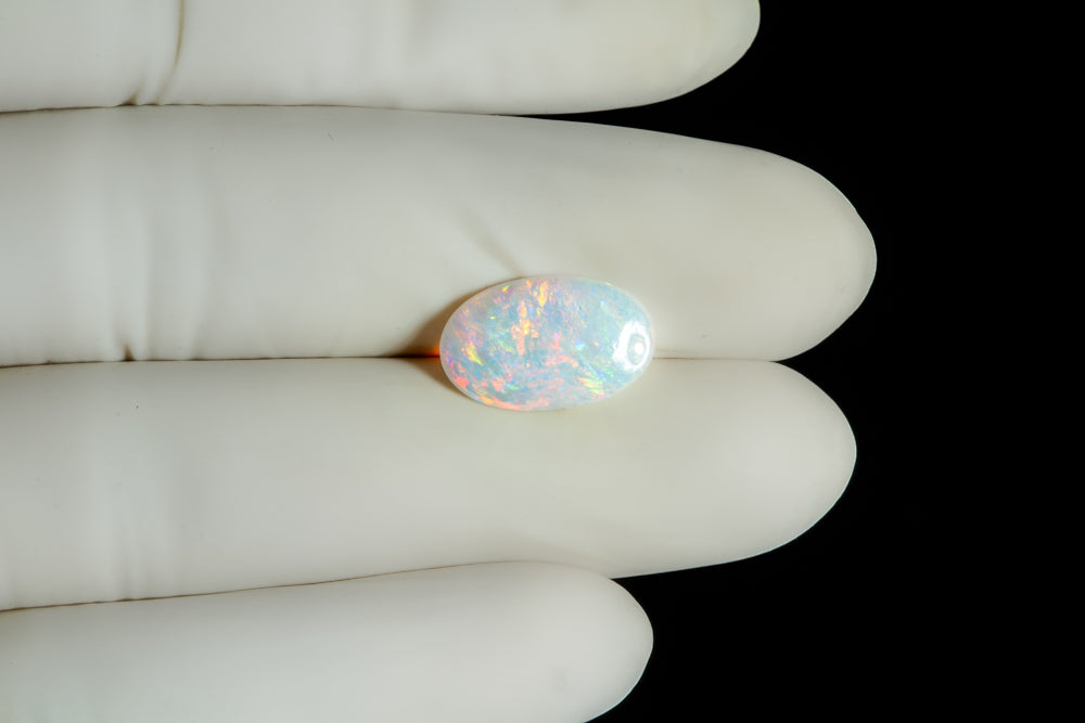 Natural Australian White Fire Opal 3.00 Carats