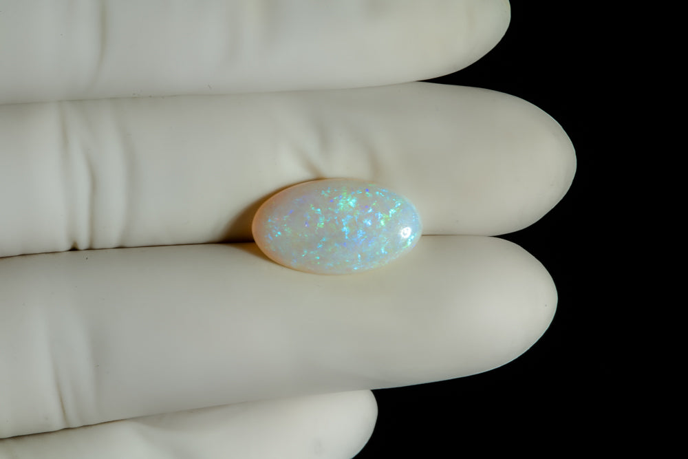 Natural Australian White Fire Opal 5.79 Carats