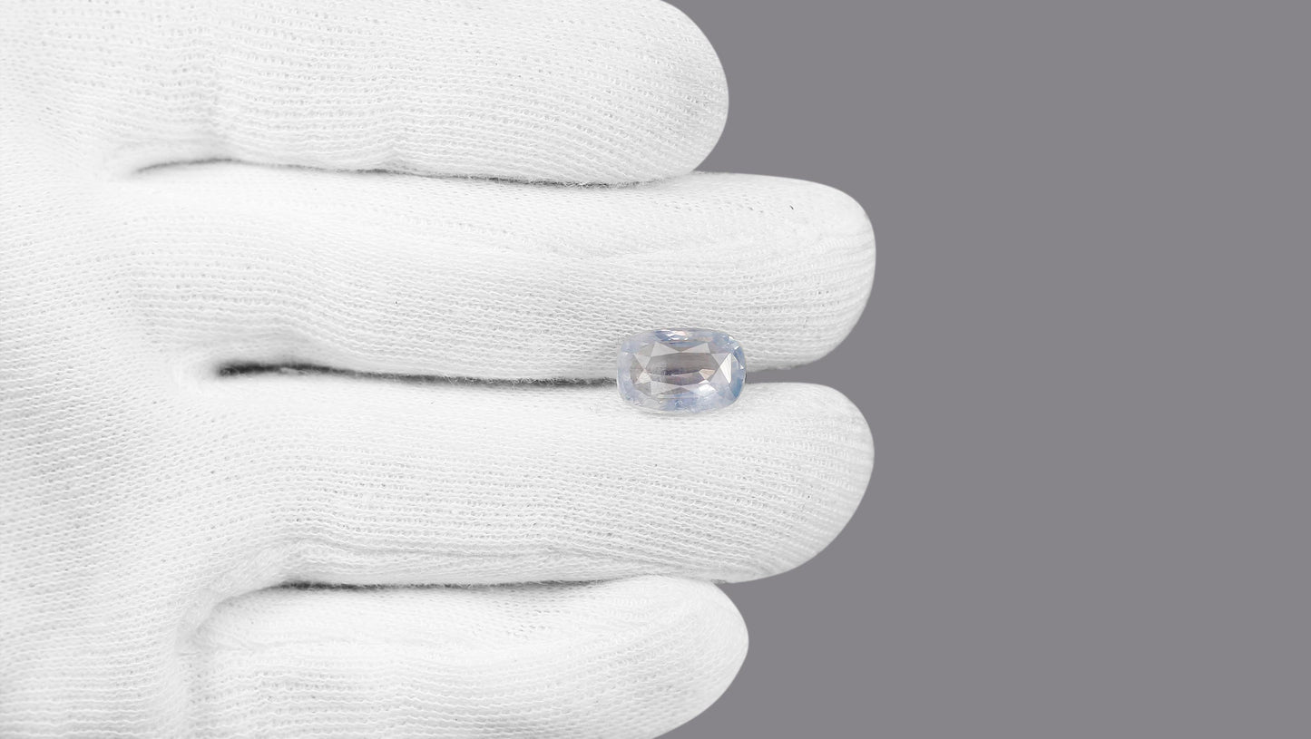 Natural Blue Sapphire (Neelam) 8.04 Carats