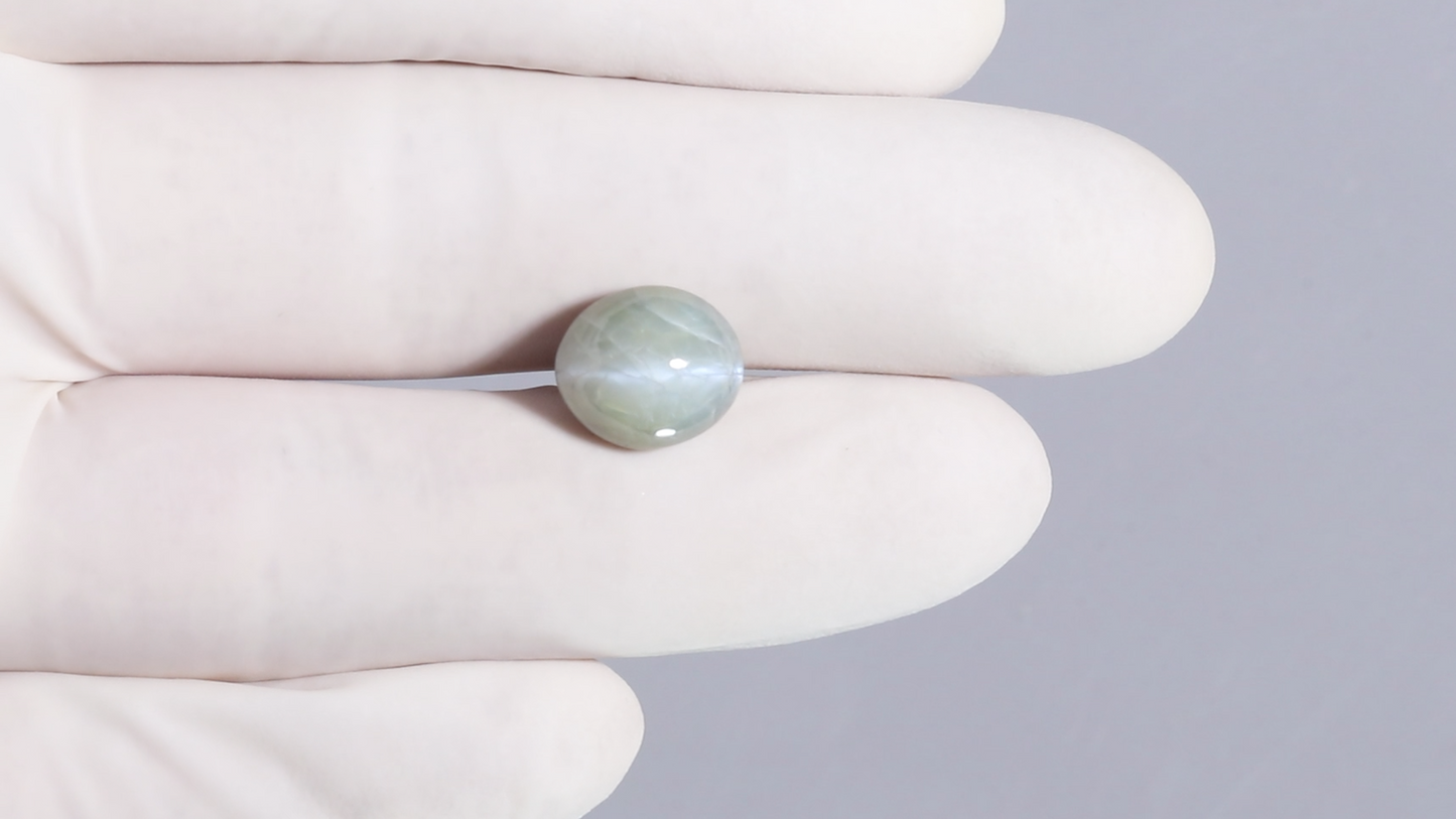 Natural Cat'S Eye (Lehsuniya) 10.40 Carats