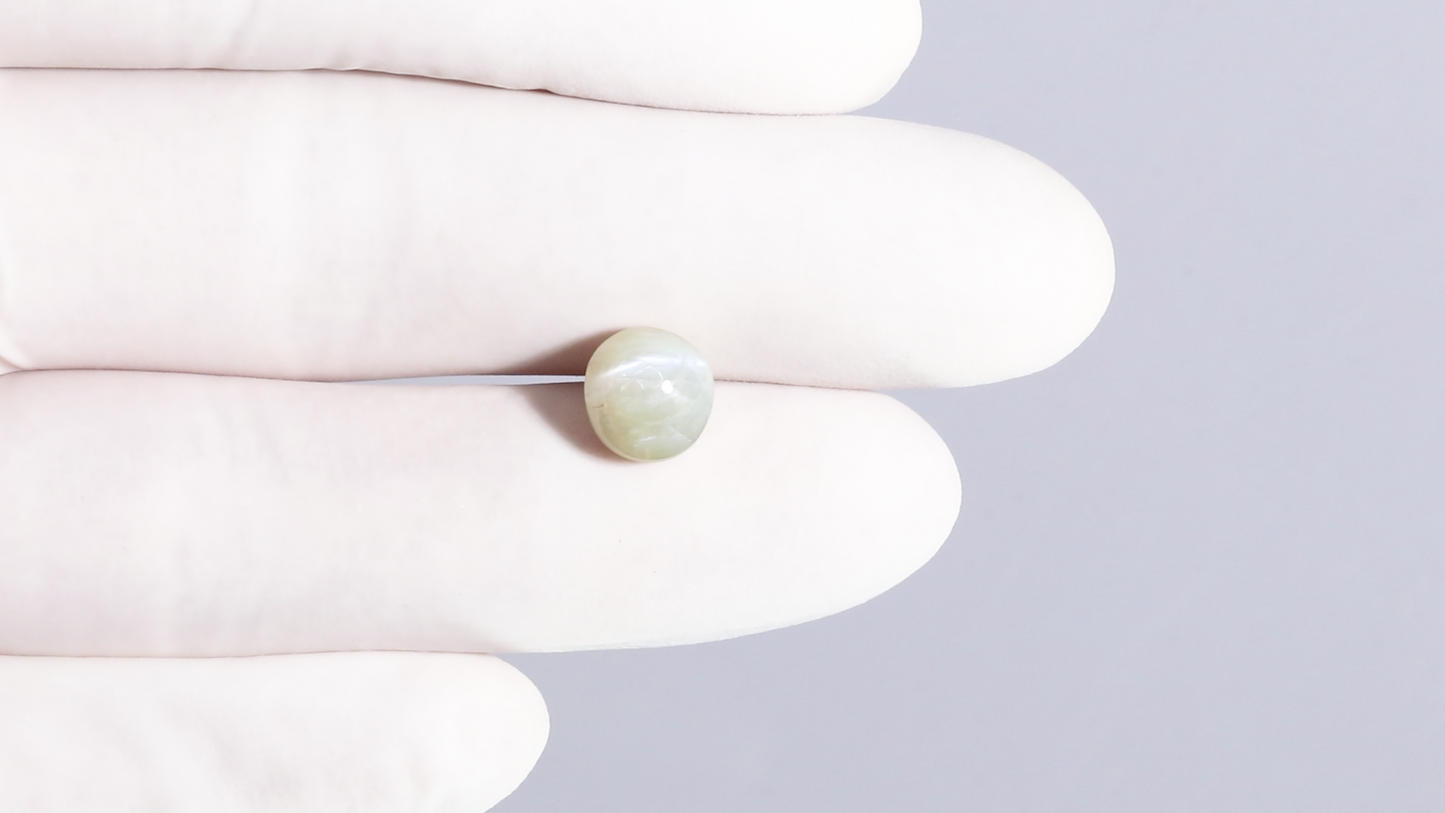 Natural Cat'S Eye (Lehsuniya) 5.47 Carats