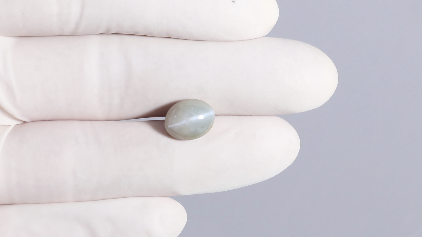 Natural Cat'S Eye (Lehsuniya) 6.62 Carats