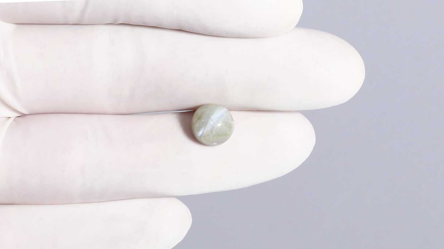 Natural Cat'S Eye (Lehsuniya) 5.83 Carats