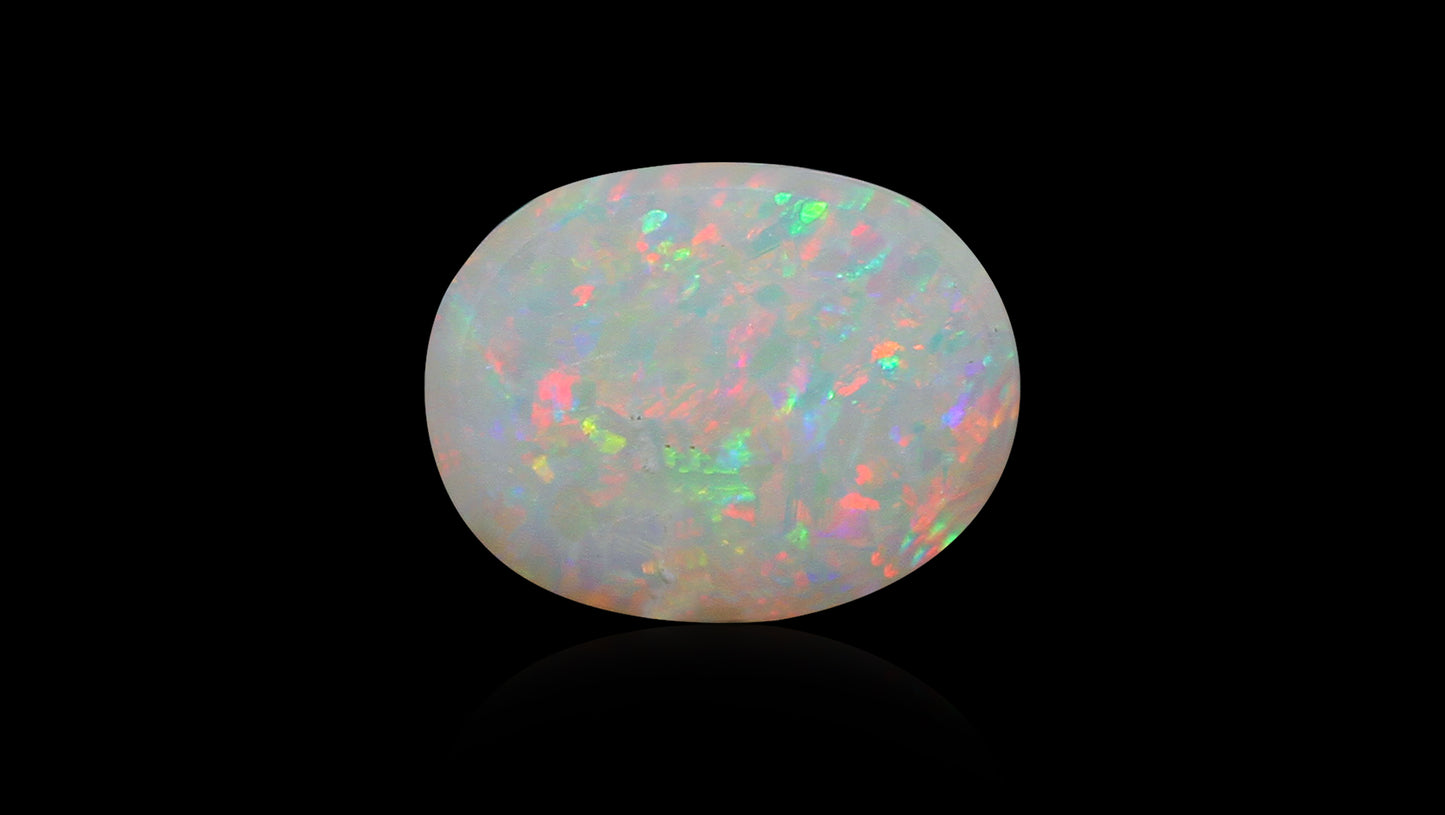 Natural Australian White Fire Opal 2.40 Carats