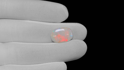 Natural Australian White Fire Opal 5.25 Carats