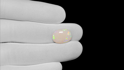 Natural Australian White Fire Opal 5.64 Carats