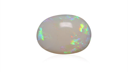Natural Australian White Fire Opal 5.64 Carats