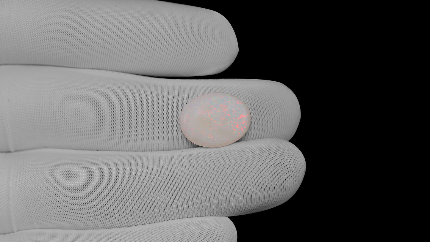 Natural Australian White Fire Opal 6.00 Carats