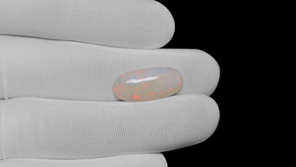 Natural Australian White Fire Opal 6.04 Carats