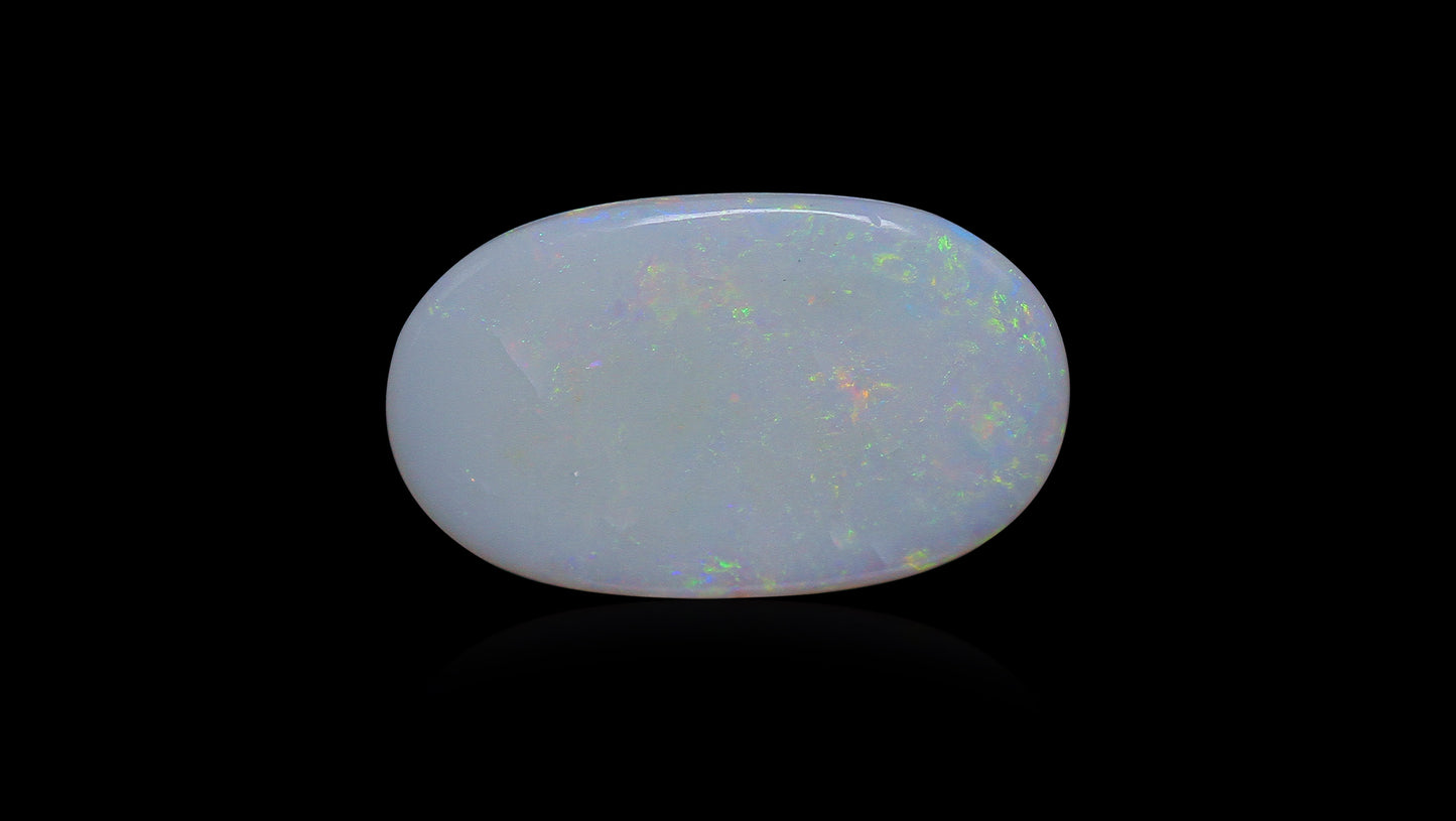 Natural Australian White Fire Opal 6.72 Carats